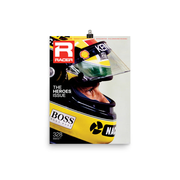 RACER Issue 328 Cover Poster