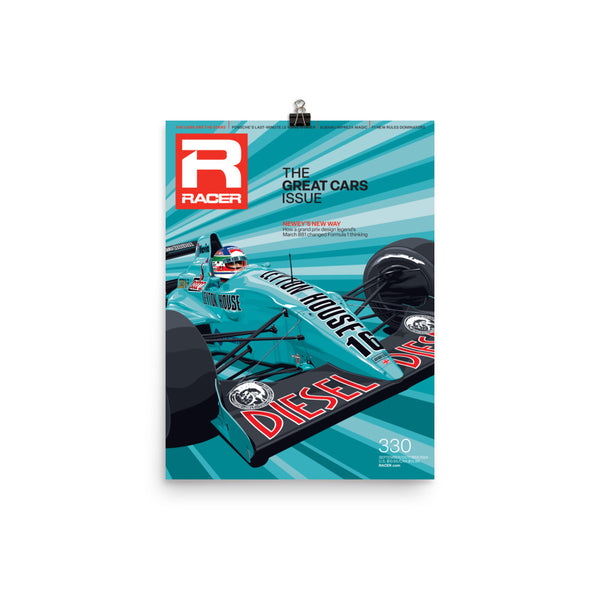 RACER Issue 330 Cover Poster