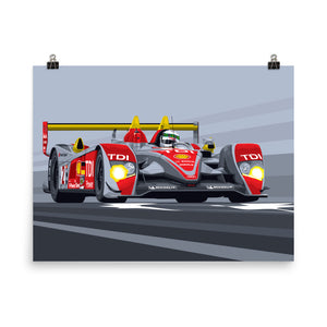 Audi Le Mans Poster