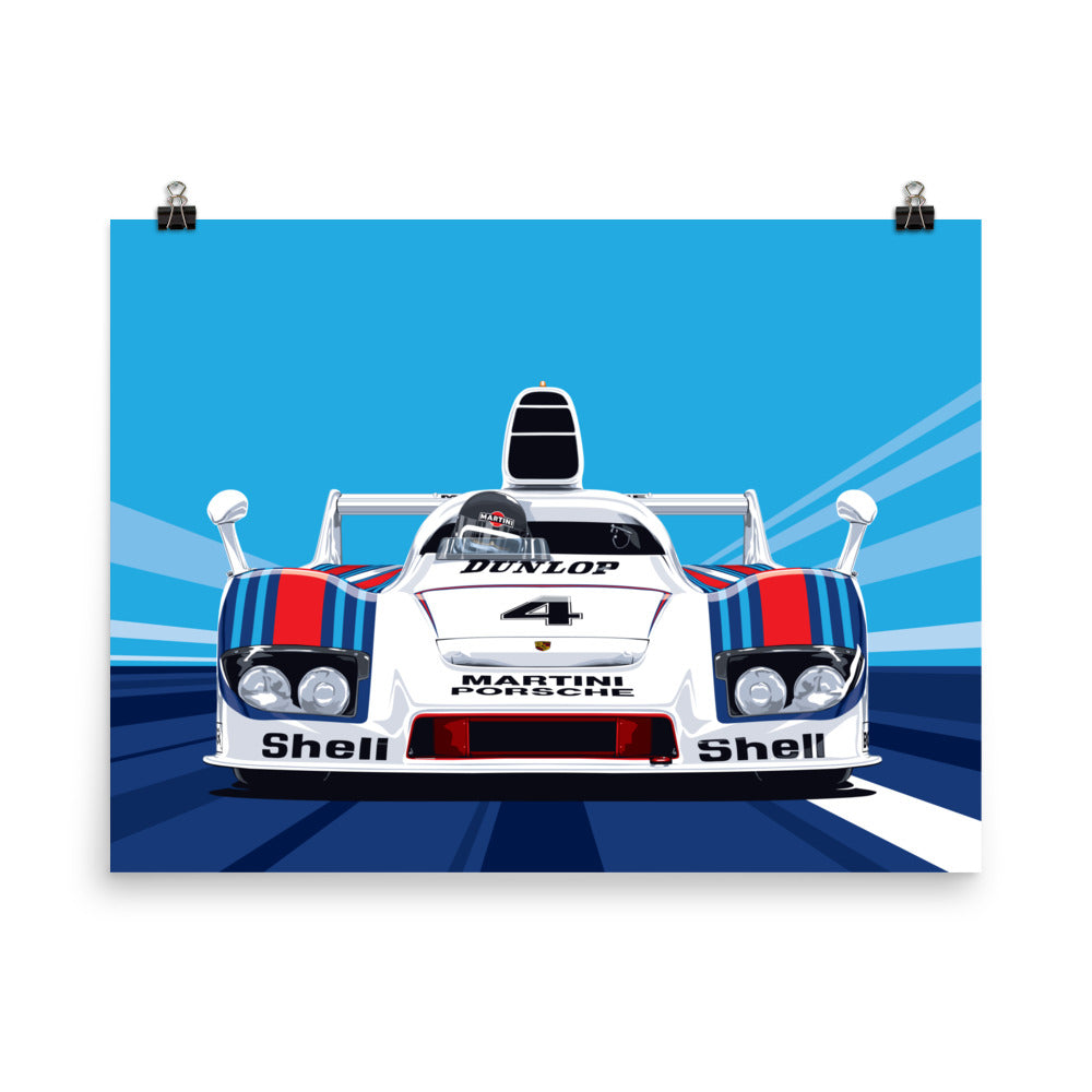 ポスター KM Jacky Ickx Porsche 936 Poster – The RACER Store
