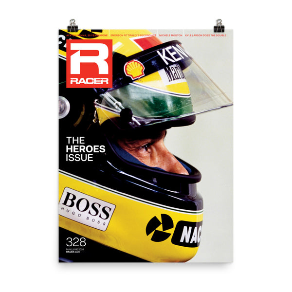 RACER Issue 328 Cover Poster – The RACER Store