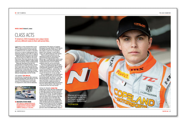 Number 308: The Champions Issue featuring the 2021 IMSA Season Preview