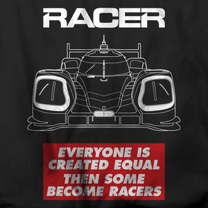 RACER Prototype "Some Become Racers" Short Sleeve Black Hanes Beefy-T