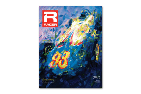 RACER Issue 250 cover poster