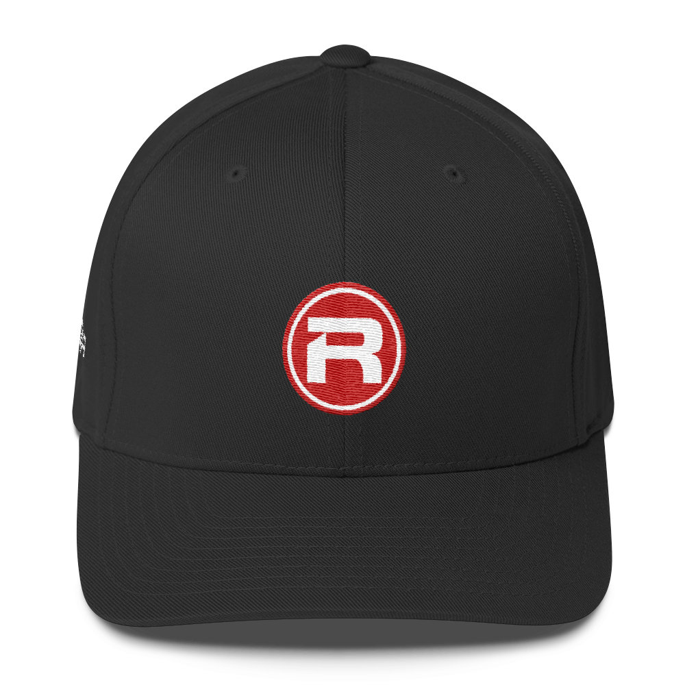 RACER Round "R" Logo Structured Twill Cap