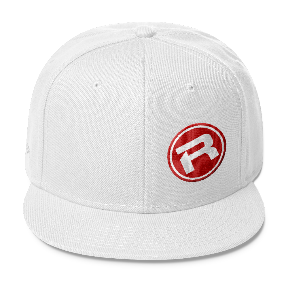 RACER Round R Logo Wool Blend Snapback Hat The RACER Store
