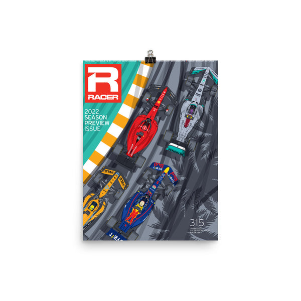 Racer Issue 315 Cover Poster