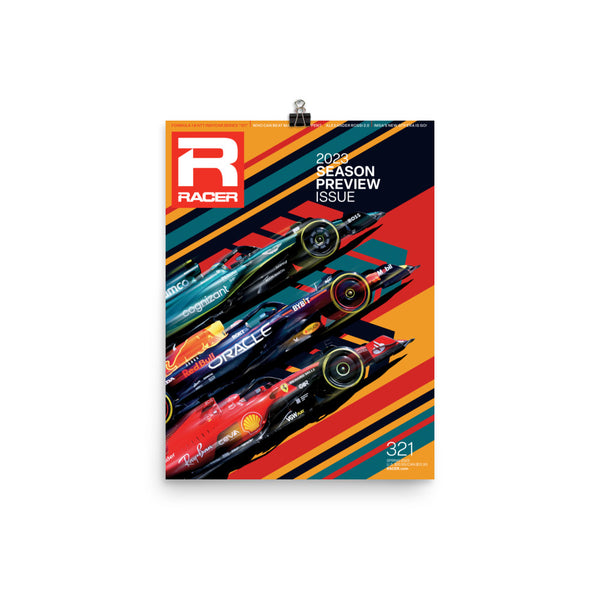 Racer Issue 321 Cover Poster