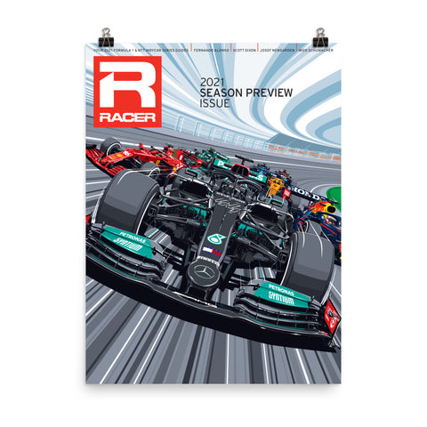 Racer Issue 309 Cover Poster