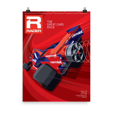 Racer Issue 312 Cover Poster