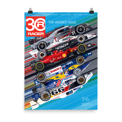 Racer Issue 316 Cover Poster