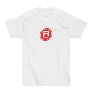 RACER Red Oval Logo - Short Sleeve Hanes Beefy T - 2 colors