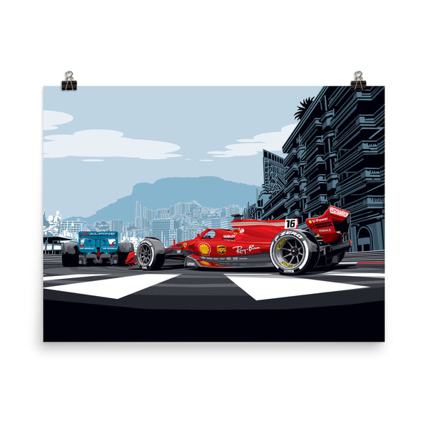 2022 Monaco GP Poster