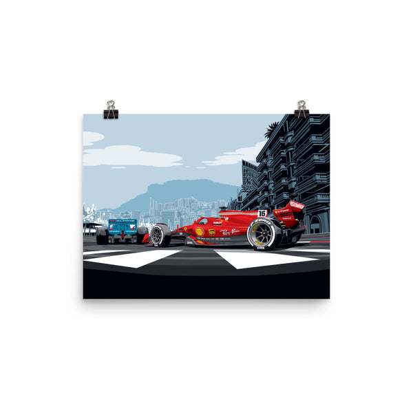 2022 Monaco GP Poster
